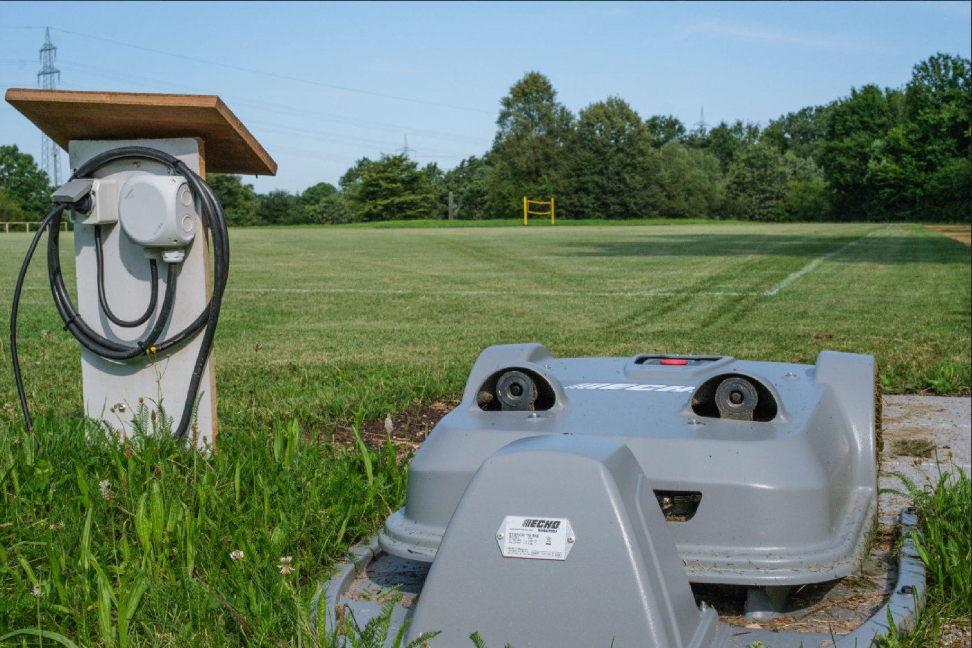 echo mähroboter tm 850 – für sportplätze und großflächen echo mähroboter tm 850 – für sportplätze und großflächen