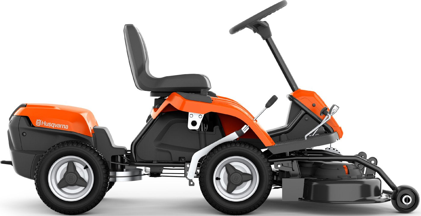 husqvarna akku frontmäher r 112ic mit mähdeck combi 85, akku und ladegerät