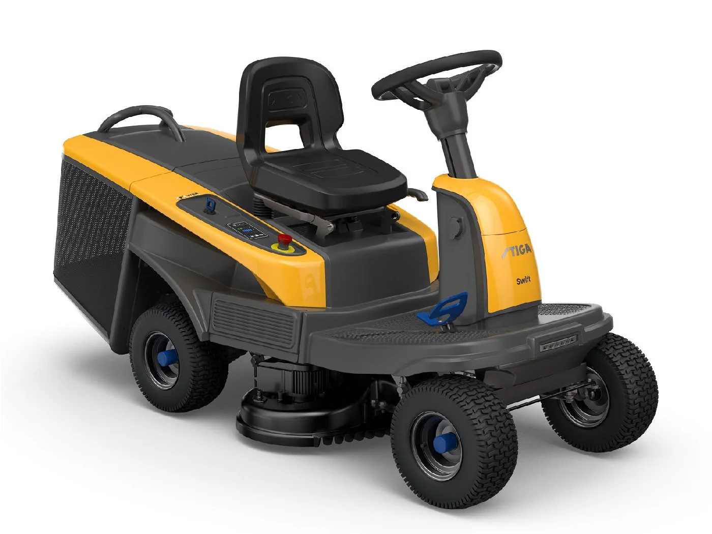 stiga akku aufsitzmäher swift 372e mit 4 x 5 ah akkus und 1 x ladegerät stiga akku aufsitzmäher swift 372e mit 4 x 5 ah akkus und 1 x ladegerät