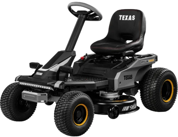 texas akku aufsitzmäher epsilon r9600li